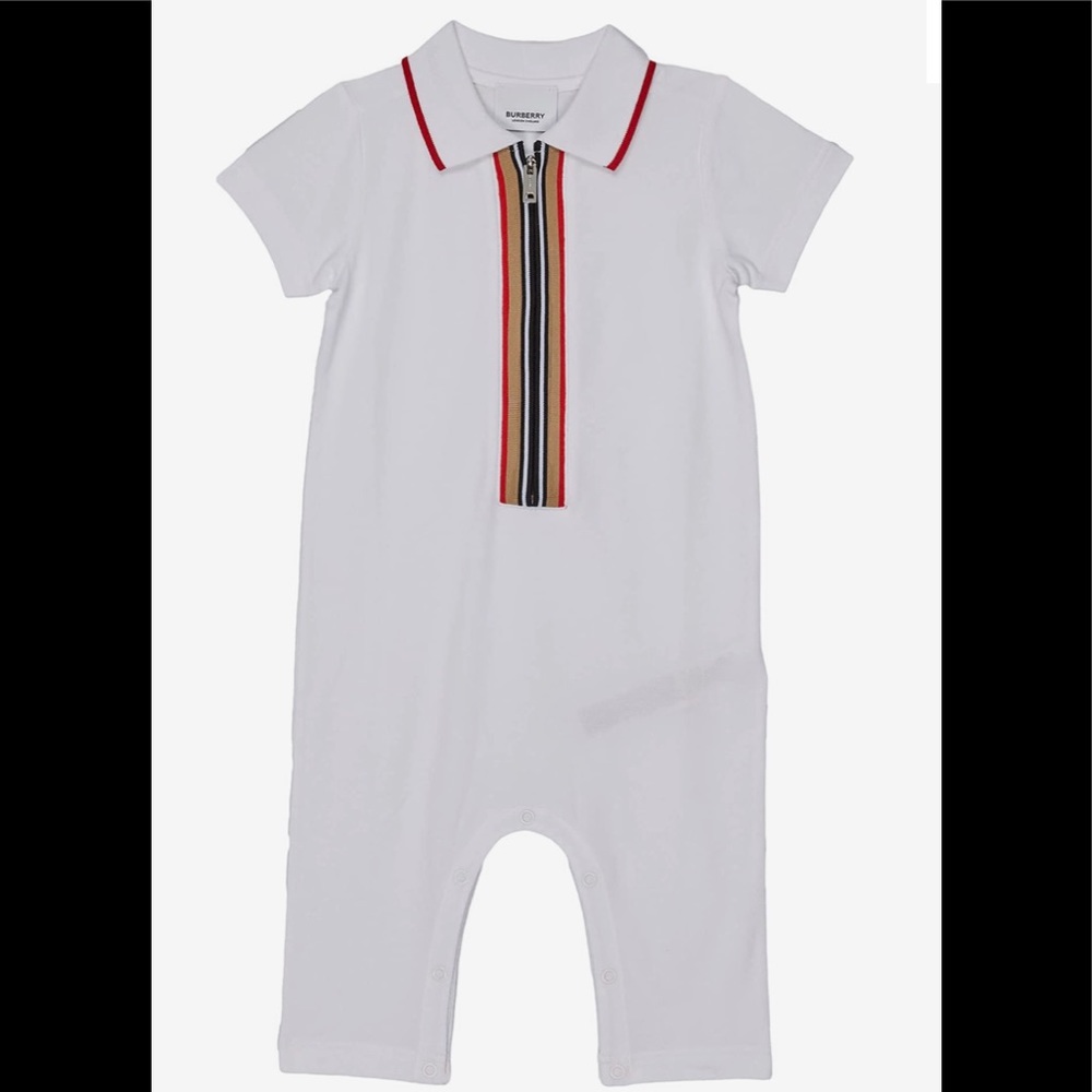 NEW-Burberry KidsNoe S: Acbok sz-3 months unisex-one piece outfit jumper-NWT
